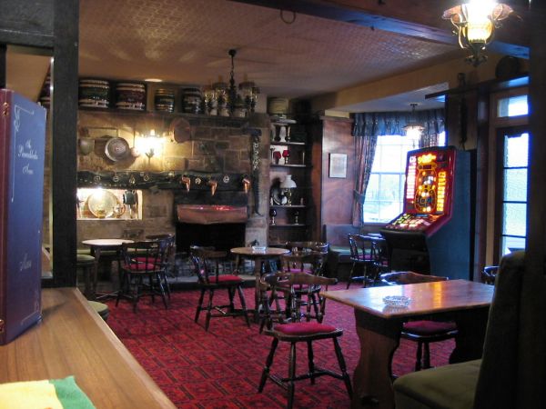 interior de un pub